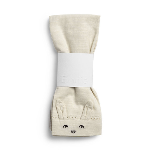 Elodie Details Baby Napkins 2-pack - Vanilla White