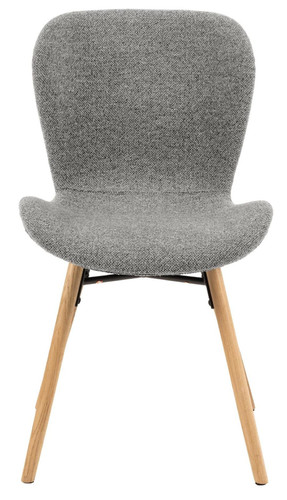 Upholstered Chair Batilda, grey