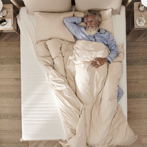ÅNNELAND Foam mattress, firm/white, 160x200 cm