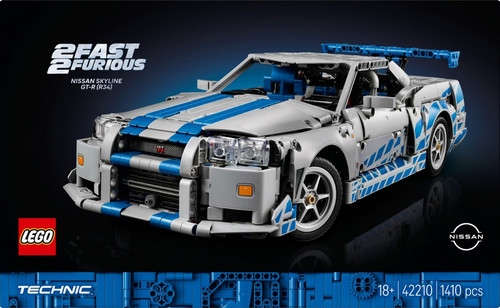 LEGO Speed Champions Nissan Skyline GT-R (R34) 18+