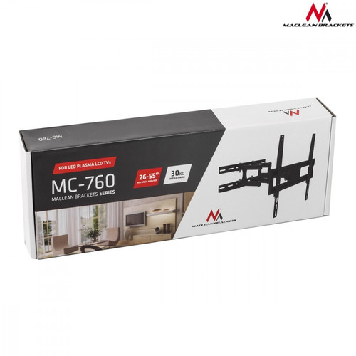 TV Wall Mount 26-55" 30kg MC-760, black