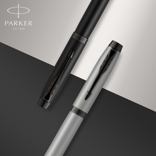 Parker IM Achromatic Black Fountain Pen