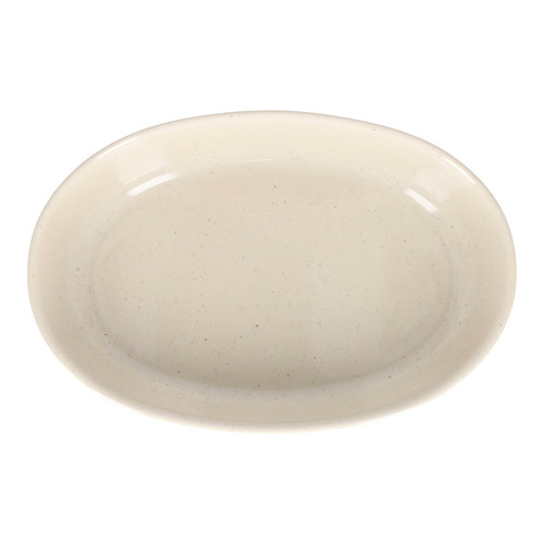 Elegant Ceramic Serving Dish Gomera, white