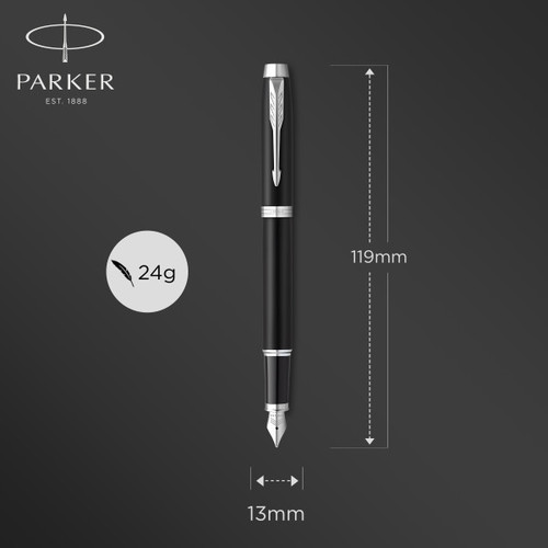 Parker IM Essential Black Matt CT Fountain Pen