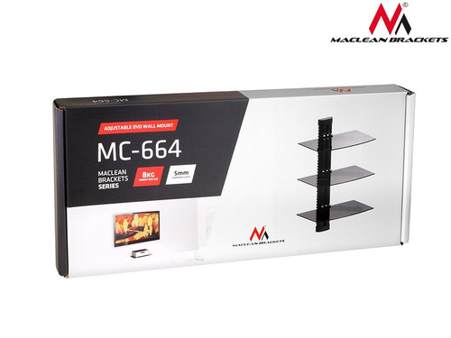 MacLean DVD Shelf Holder 8kg MC-664