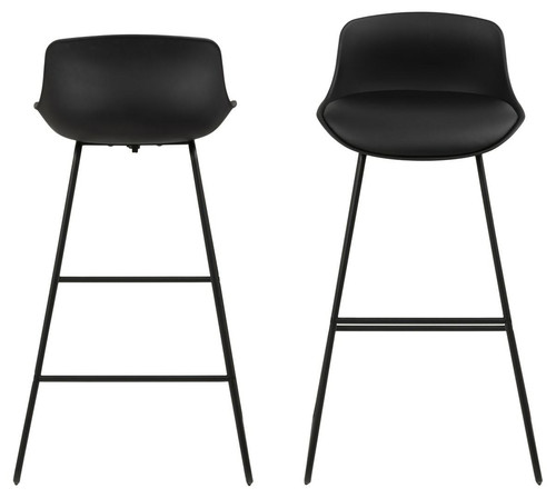 Bar Stool Tina, black