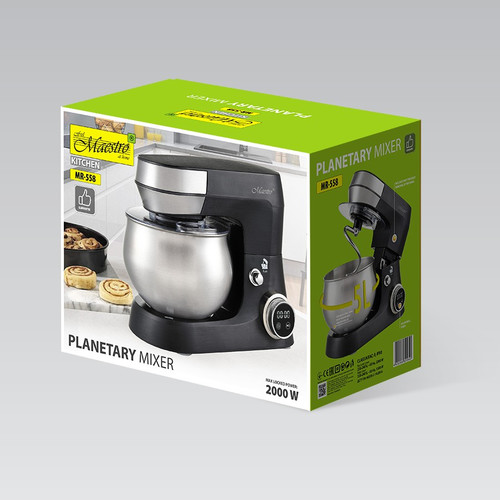 Feel Maestro 5.0L Planetary Stand Mixer Max 2000W MR-558