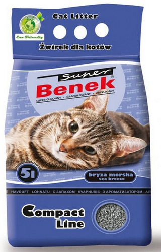 Cat Litter Super Benek Compact See Breeze 10L