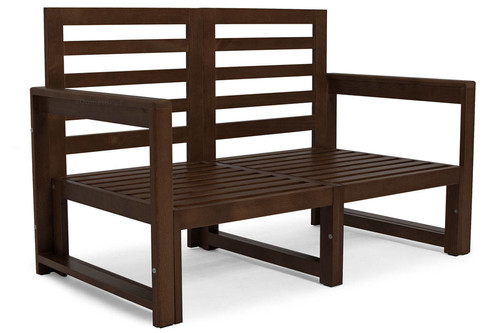 Outdoor Furniture Set MALTA, dark brown/graphite