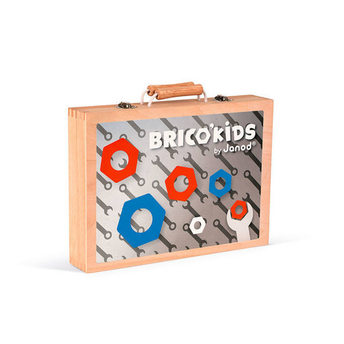 Janod Brico'Kids Wooden Tool Box 3+