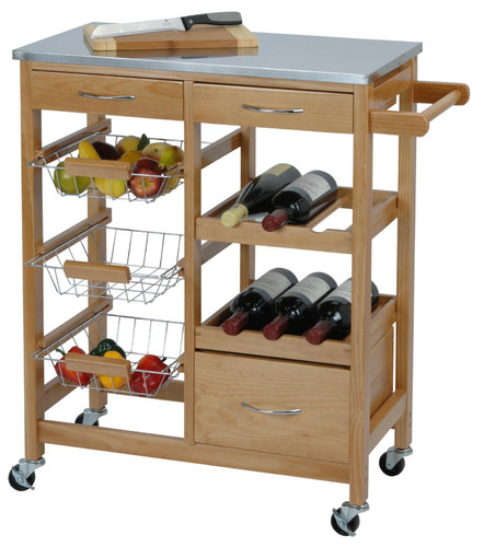 Kitchen Trolley Pepermina, natural