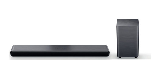 TCL S55HE 2.1 Immersive Soundbar with Wireless Subwoofer, Dark Titanium