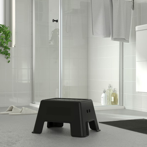 BOLMEN Step stool, black