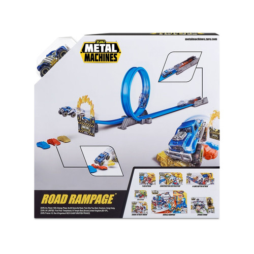 ZURU Metal Machines Road Rampage Track 4+