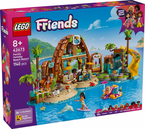 LEGO Friends Family Beach Vacation 8+