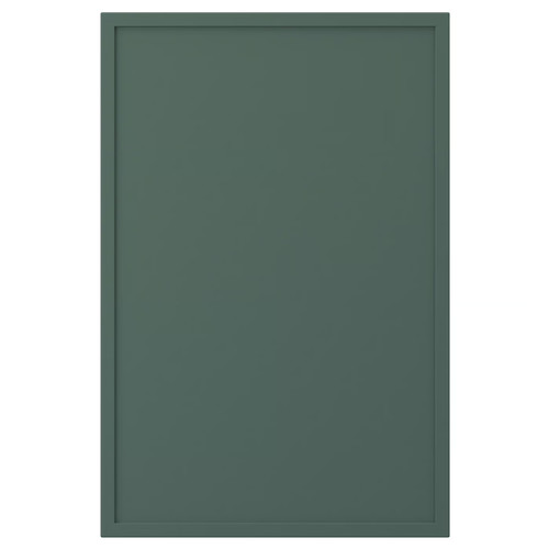 ASPUDDEN Door, dark grey-green, 40x60 cm