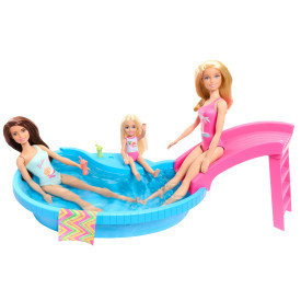 Barbie Doll And Pool Playset HRJ74 4+