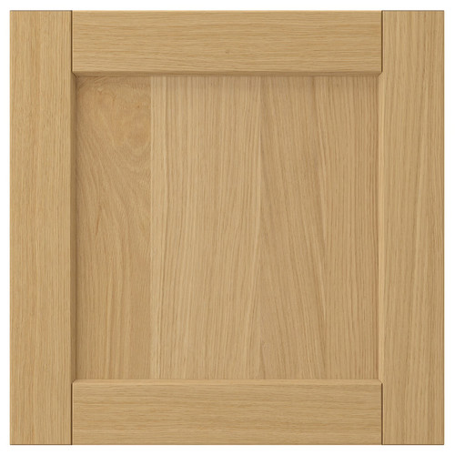 FORSBACKA Door, oak, 40x40 cm