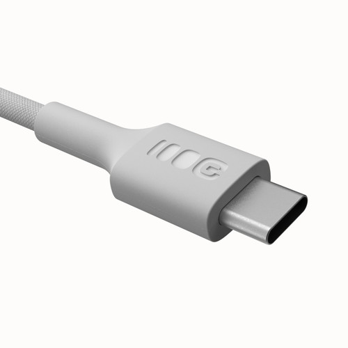 GREEN CELL Cable USB-C-USB-C PowerStream 100W, braid, 1.2m, white