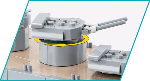 Cobi Blocks HMS Hood 2613pcs 10+