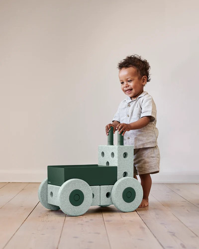 MODU 3-in-1 Baby Walker - Ocean Mint / Forest Green, 6m+