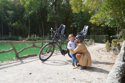 Bobike Bicycle Front Seat Mini Plus 9-15kg, denim deluxe