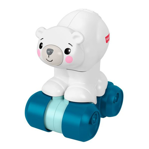Fisher-Price 'Crawl After Me' Polar Bear on Wheels JDL63 9m+