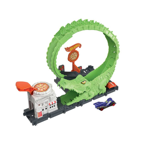 Hot Wheels Crocodile Loop Playset HKX39 4+