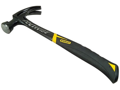 Stanley FatMax AntiVibe Curved Claw Hammer 450g
