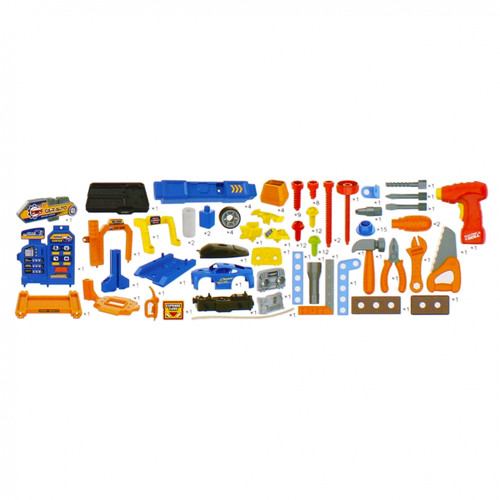 Car Repair Work Bench Playset 125pcs 3+