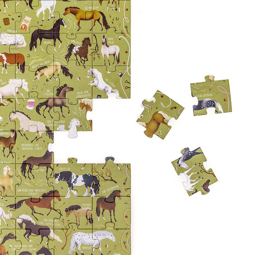 Czu Czu Jigsaw Puzzle Puzzlove Horses 60pcs 4+