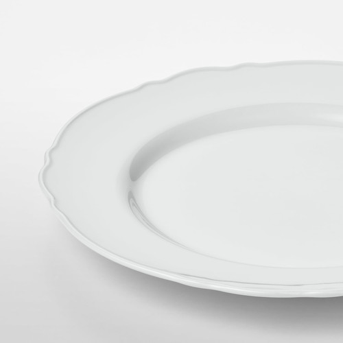 UPPLAGA Side plate, white, 22 cm