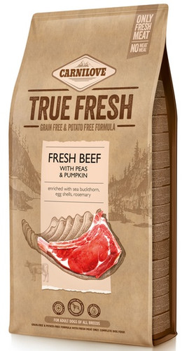 Carnilove Complete Dog Food True Fresh Beef Adult 1.4kg