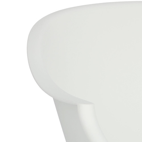 Swivel Desk Chair Roundy, white