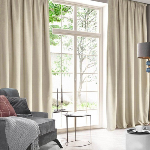 Curtain Rosa 135 x 300 cm, beige