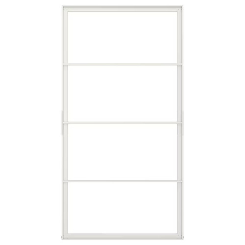 SKYTTA Sliding door frame, white, 102x196 cm