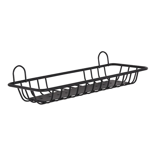 GoodHome Shower Basket Koros, black