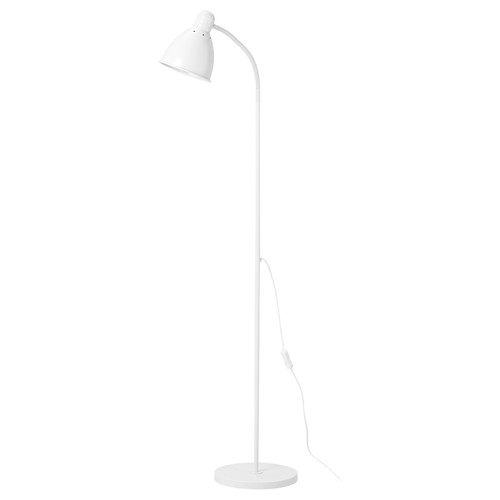 LERSTA floor/reading lamp, white, 131 cm