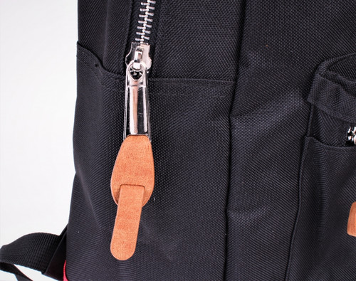 School Teenage Backpack Black & Red