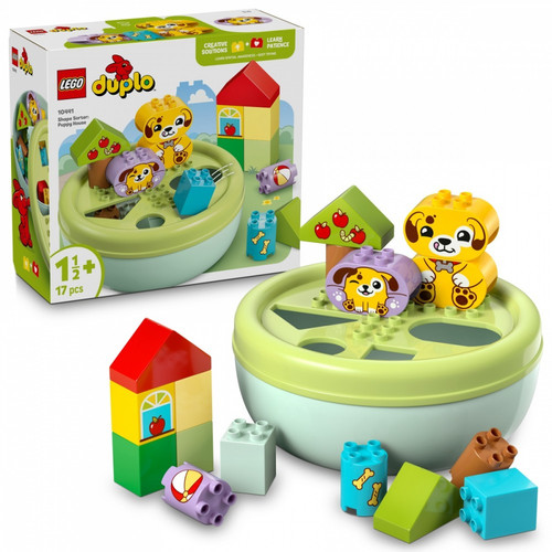 LEGO DUPLO My First Puppy and Kitty Animal Home 1+