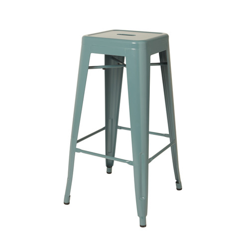 GoodHome Bar Stool Branza, dark green