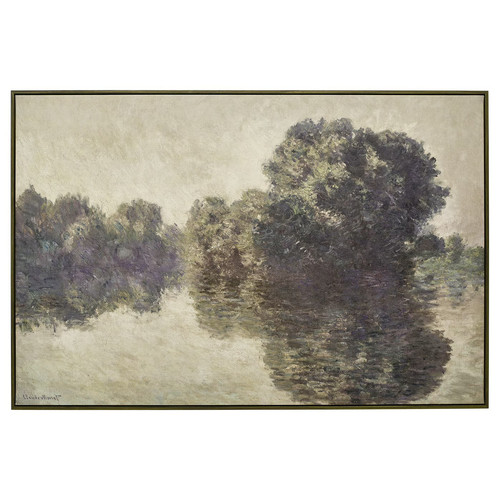 BLODFLÄDER Picture, The Seine at Giverny, 118x78 cm