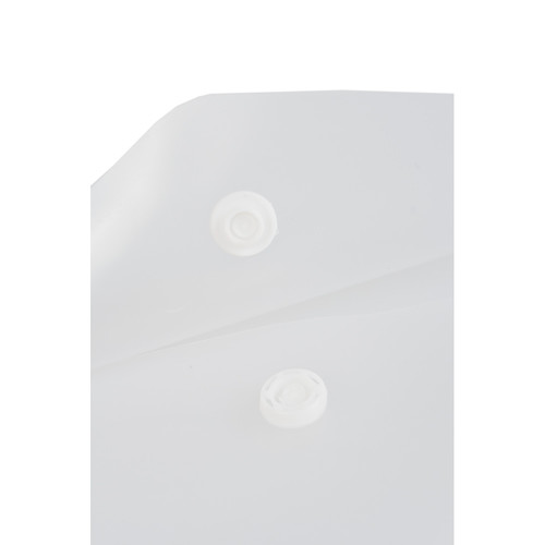 Case Envelope Plastic Wallet File A4, transparent, 12pcs