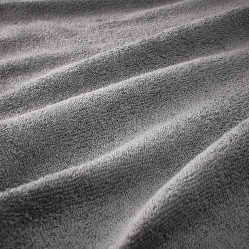 DIMFORSEN Bath sheet, grey, 100x150 cm