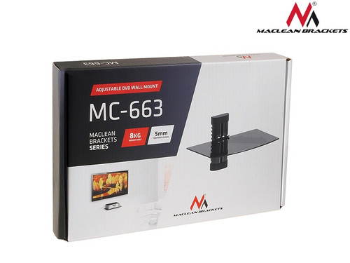 MacLean DVD Shelf Holder 8kg MC-663