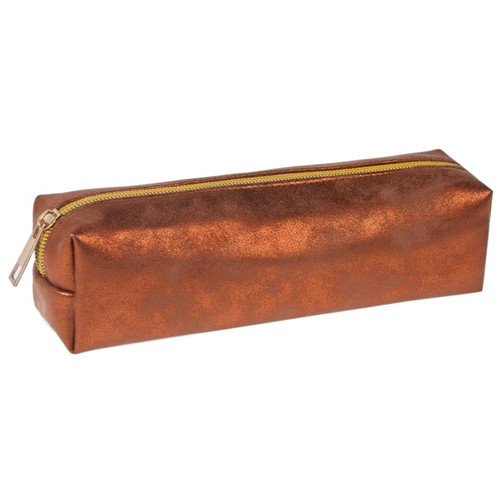 Pencil Case Golden, 1pc, assorted colours