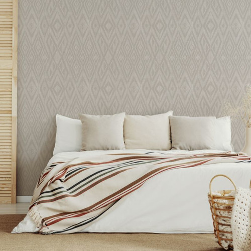 GoodHome Fleece Wallpaper Ethno, geometric