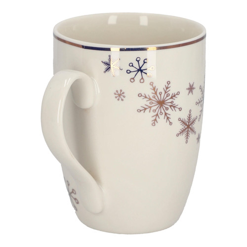 Mug Christmas Winter Snowflakes 320ml