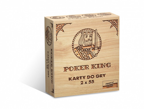 Cartamundi Playing Cards Poker King 2x55 12+
