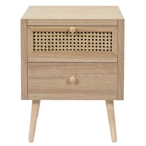 Nightstand Bedside Table Canano Max, natural